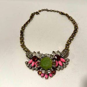Costume jeweled necklace